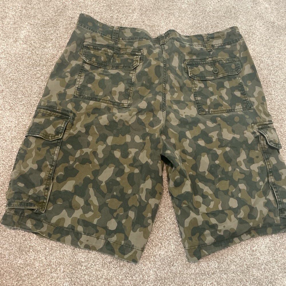 Goodfellow & Co Green Cargo Shorts
